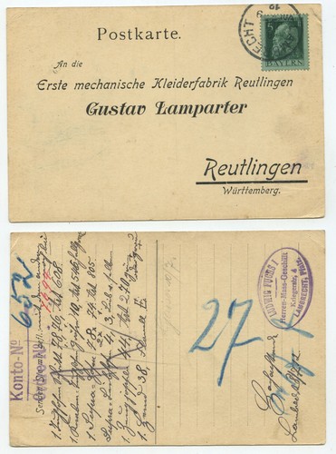 22024 postkarte lambrecht - postkarte,,