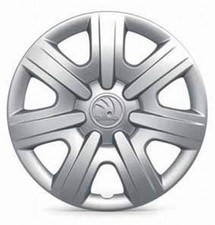 Original Skoda Radzierblenden Radkappen 14'' Fabia II Roomster 5J0071454