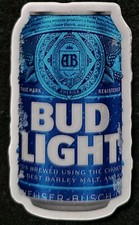 BUD LIGHT STICKER "COLD CAN OF