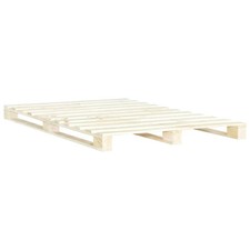 Palettenbett Massivholz Kiefer