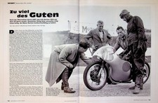 Motorrad Classic 2497) Norton Manx 350 40M Lowboy mit 42PS in einer seltenen Vor