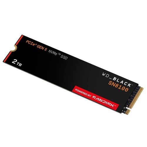 Black sn8100 nvme - ssd, 2tb