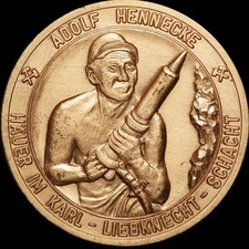BERGBAU: Medaille 1988. ADOLF