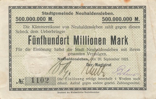 Homberg stadt 5 - -, millionen