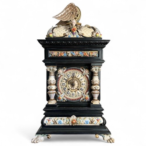 Lenzkirch porzellan uhr - lenzkirch,