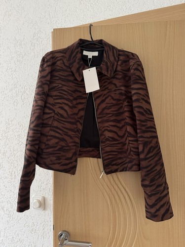 Zara crop animal print - zara,
