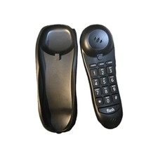 Schwarzes schnurgebundenes