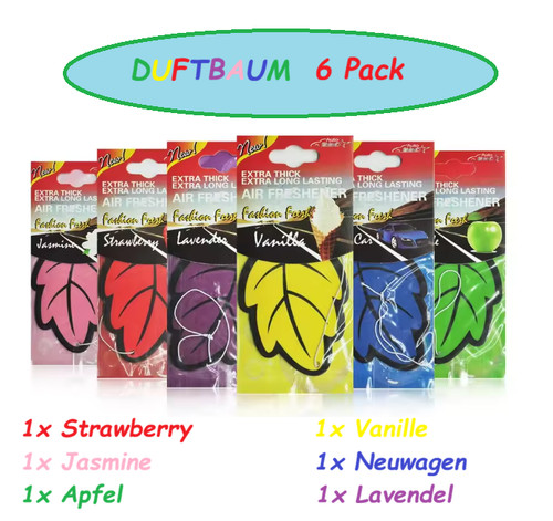 Duftbaum auto pack - duftbaum, 6-pack