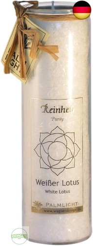 Chakra kerze weiß 20 - kerze,, weiß,