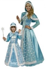 Anastasia Russin Kosakin Rokoko Schnee Königin Eis Prinzessin Belle Kleid Kostüm