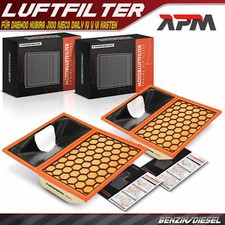 2x Luftfilter Motorluftfilter