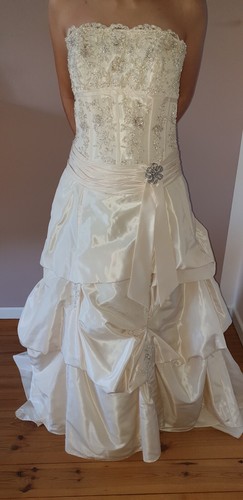 Brautkleid reine seide - brautkleid,,