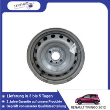 🇩🇪 STAHLFELGE ➤ RENAULT TWINGO 2 2010- 8200529916 ♻️
