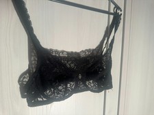 TRIUMPH KISSES CAMIBRA BH 75 B SCHWARZ SPITZE BÜGEL SEXY  POLYAMID ELASTHAN