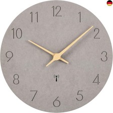 Funkuhr Wanduhr MDF Holz Groß
