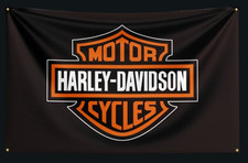 Harley Davidson Motorrad Logo Banner/Fahne - ZH2945