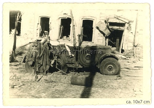 Orig foto kübelwagen pkw - foto,