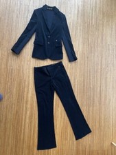 original ★ GUCCI ★ Blazer + Hose Samt blau 34 NP 2.500,-