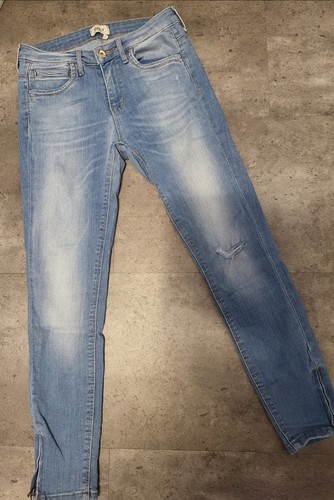 Damenskinnyjeans hellblau