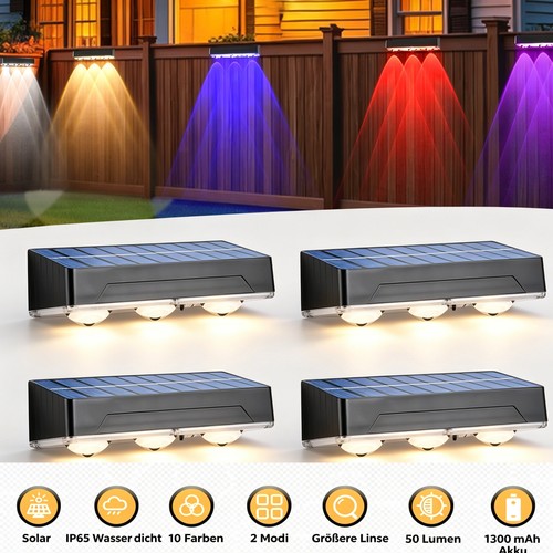 16x led solarleuchten - 8-16x,