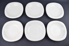 Rosenthal Studio Line 6x SUOMI Suppenteller weiß 21,5 x 21,5cm Timo Sarpaneva