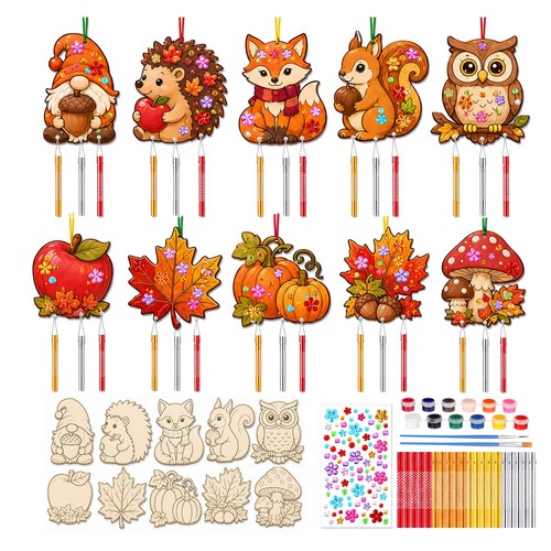 Herbst basteln kinder set - basteln,