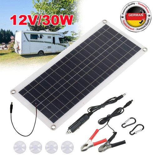 30w 12v solarpanel solarmodul - 12v,