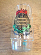 Bierglas "VEB Rostocker Brauerei" (DDR), selten/rar, sehr gut erhalten