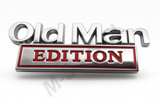 3D Auto Aufkleber Old Man