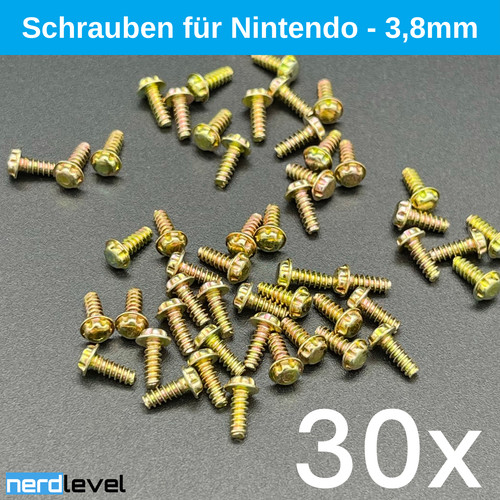 30x schrauben für nintendo - 30x,