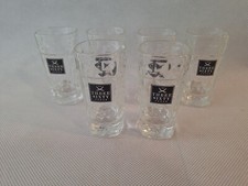 Three Sixty Vodka Wodka Shotgläser Gläser Glas Set - 6 Stück - 2 und 4cl geeicht
