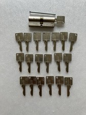 Ikon Schließzylinder, Doppelzylinder, Gleichschließend, 20 Schlüssel, Edelstahl