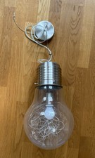 Deckenleuchte Lampe Hängelampe Wofi Design Glühbirne überdimensional E27 Leuchte