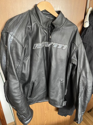 Rev lederjacke schwarz - rev’it,