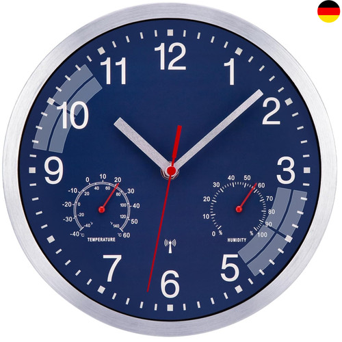 25cm funkuhr wanduhr - funkuhr, wanduhr,