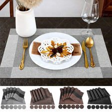 12er Set Tischset PVC Platzset