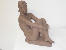 Karlsruher Majolika Figur