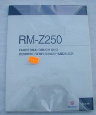 SUZUKI RMZ 250 Bj.012 Reparaturanleitung-Handbuch Fahrerhandbuch