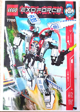 Altes Set LEGO Exo-Force Stealth Hunter (7700),vollst., mit org. Aufbauanleitung