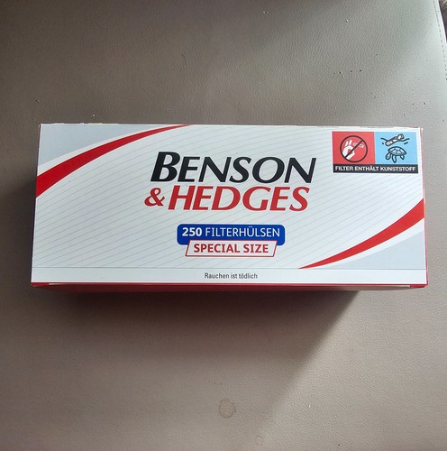 Zigarettenhülsen benson - zigarettenhülsen,