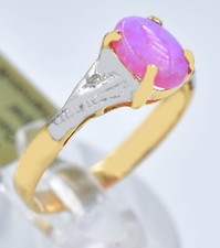 ECHTER 1,02 kt ROSA OPAL &