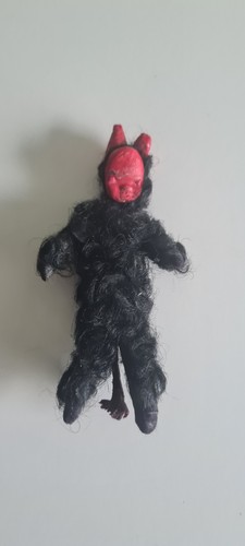 Krampus watte figur teufel - watte,