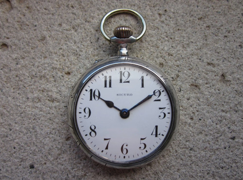 Sichere taschenuhr remontoir - taschenuhr,