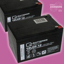  2 x 12V 13Ah statt 12Ah Blei