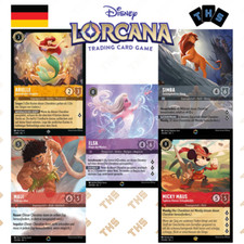 Lorcana Disney - Das erste Kapitel ?? DEUTSCH - Einzelkarten NM/M