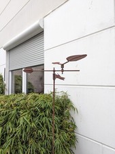 Edelrost Metall Windspiel
