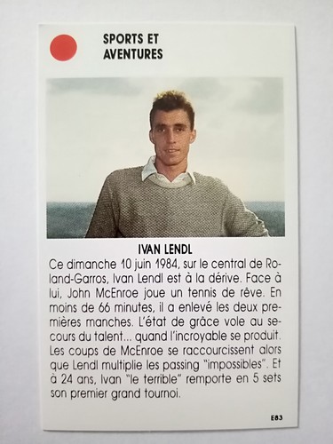 Ivan lendl 1984 roland - ,