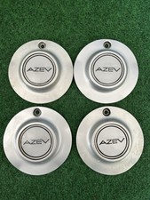 AZEV A Nabendeckel Felgendeckel Nabenkappe Aluminium Silber