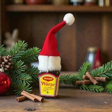 Mini Maggi Flasche aus Glas