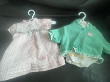 Baby Born  Body, Shirt und Pullover Set 7 mit Kleiderbügel Puppe 43 cm Original